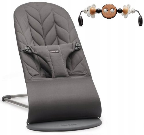 Gyermek hintaszék - Babybjorn - DECLECHAIR, Anthracite + Toy