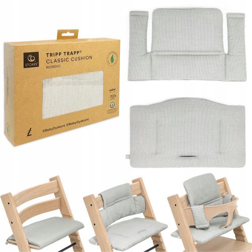 Etetőszék - Stokke Tripp Trapp klasszikus párna - Nordic Grey