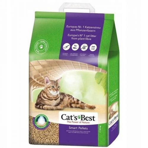 Alom nyulaknak és kis rágcsálóknak - CAT'S BEST Nature Gold / Smart Pellets alom 20l