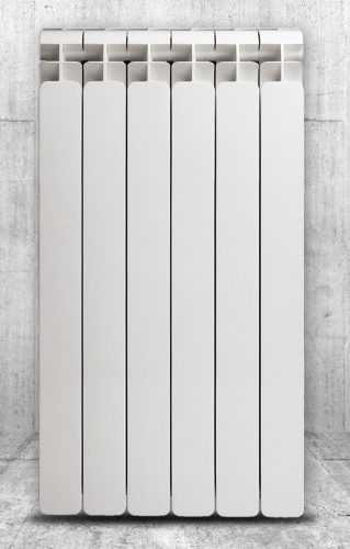  Faral Alba alumínium radiátor 1276 W fehér 560 x 880 x 95 mm - oldalsó csatlakozás