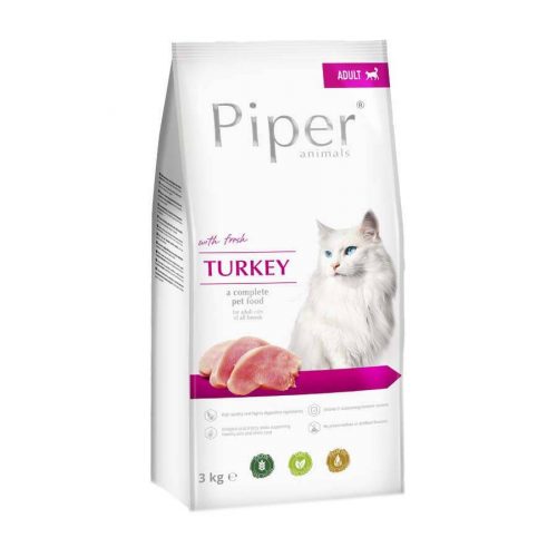  Piper száraz macskaeledel pulykával 3 kg