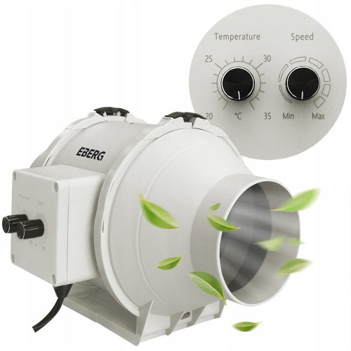 EBERG EMAX GROW 125 EC 125 mm-es légcsatorna ventilátor