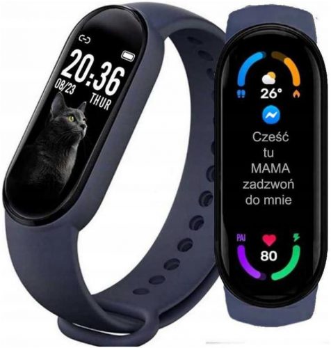  M6 SPORT SMARTWATCH SMARTBAND ÓRA