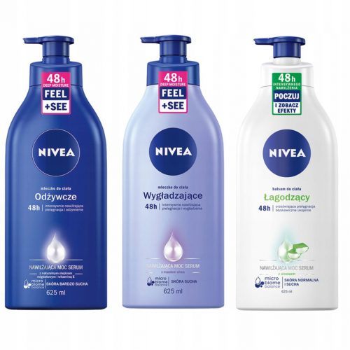  Nivea 625 ml-es testápoló aloéval