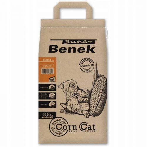 Alom nyulaknak és kis rágcsálóknak - Certech Super Benek Corn Cat természetes 14L kavics