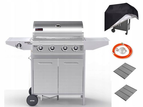 Gáz grillsütő . Activa gázgrill 12,8 kW