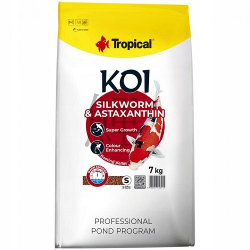  Tropical Koi Silkworm & Astaxanthin haleledel 7 kg