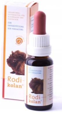 Vitaminok rágcsálóknak - Rodikolan a rágcsálók emésztési rendellenességeiért 15 ml