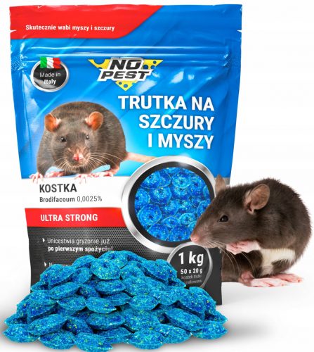 Fa nyest - ERŐS KOCKA PATKÁNYOK ÉS EGÉREK MÉRGEZÉSE NEM PEST 1KG