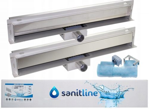 Sanitline falfala 60 cm 52 mm -es készlet