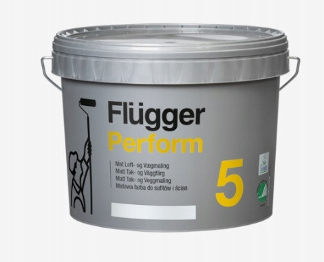 Flügger akril falfesték 9,1 l Matt fehér