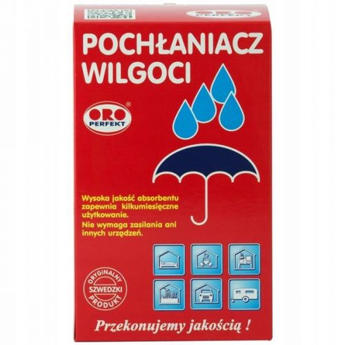 Nedvesség elnyelő - Nedvességelnyelő készülék ORO 500ml-es patronnal