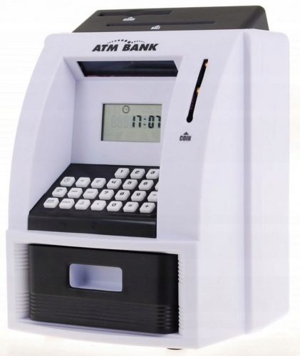 Pénz doboz - ATM ATM Piggy Bank a lengyel felekezet LK-G907-rel