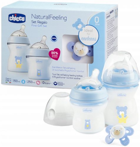  CHICCO ANTI-COLIC PALAC 150ml + 250ml + cumi