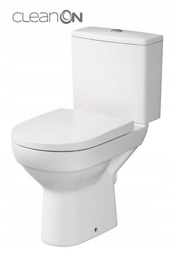 WC csésze wc - Cersanit WC Kompakt 601 City New Cleanon doard d