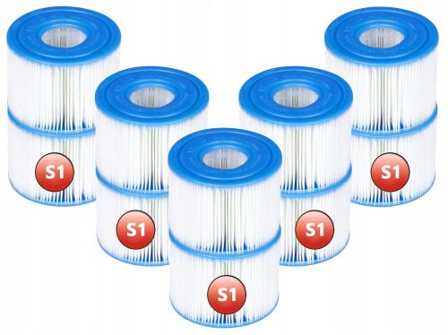 Medence szűrő - 10x Spa szivattyú szűrő jacuzzi intex insert s1