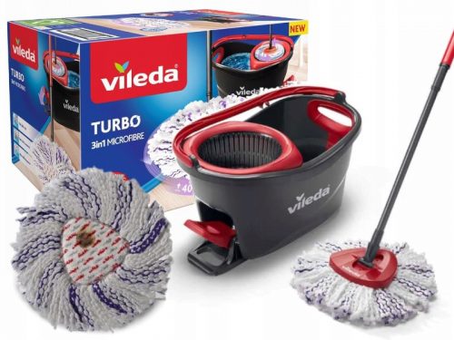 Padlómosó - Vileda Rotary mop kerek 3in1 mikroszálas készlet