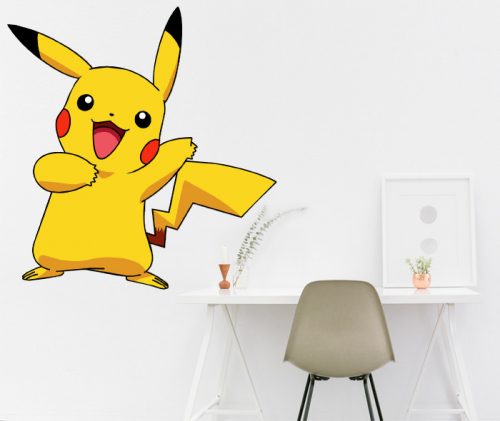 Gyermek falragaszok - Matricák a falfalakhoz 100 cm -es pokemonok !!