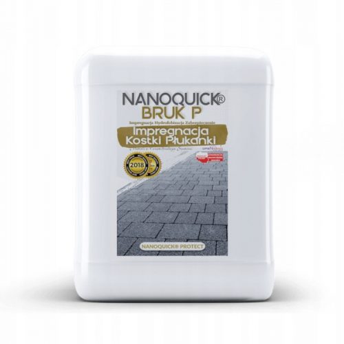 A festékek és lakkok - Impregnálás térkőhöz Nanoquick locsolóanyaggal, 5 l