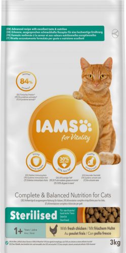  Iams szárazeledel csirke 3 kg