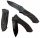 Kés, machete - Smith&Wesson Border Guard Coal Ed összecsukható kés