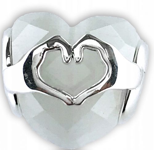  Charms Heart Pendant ezüst S925