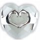  Charms Heart Pendant ezüst S925