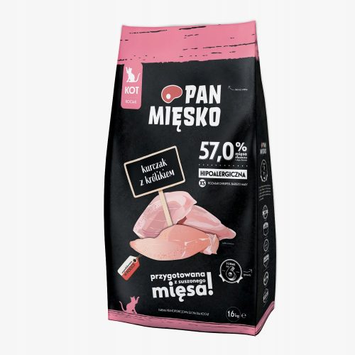 Granulátum macskáknak - Mr. Meat cica csirke nyúlgal xs 5 kg