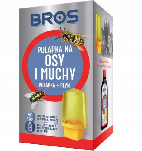 Rovarriasztó - Bros csapdát a darazsak és a legyek csalikkal