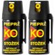 Könny spray - Védekező gáz KO jet felhő 40 ml 2 darab