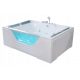 Corciano jacuzzi téglalap alakú akril kád 170 x 120 cm