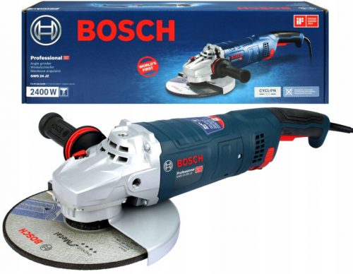  Bosch 2400 W 230 V hálózati sarokcsiszoló