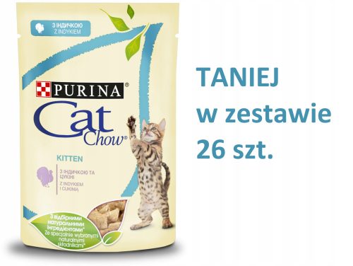 Konzerv macskáknak - Purina macska chow pulyka 26 db.