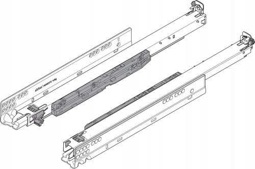  BLUM 766H7000S MOVENTO Blumotion vezető 60 kg