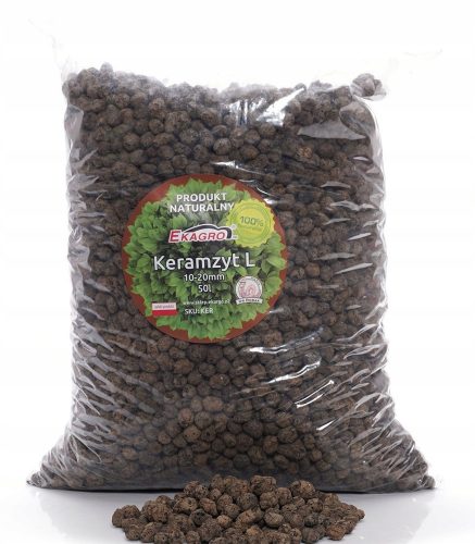 Duzzasztott agyag - Keramzyt 10-20 mm 15 kg 50 l