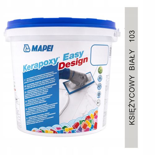 Mapei fehér 103 epoxifugázó holdfehér 3 kg