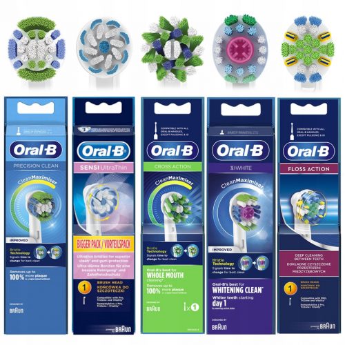  5x ORAL-B CROSS SENSI 3D precíziós fogselyemhegy