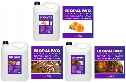 Bio kandalló - Illatos bioüzemanyag biokandalló 3 illat 15L