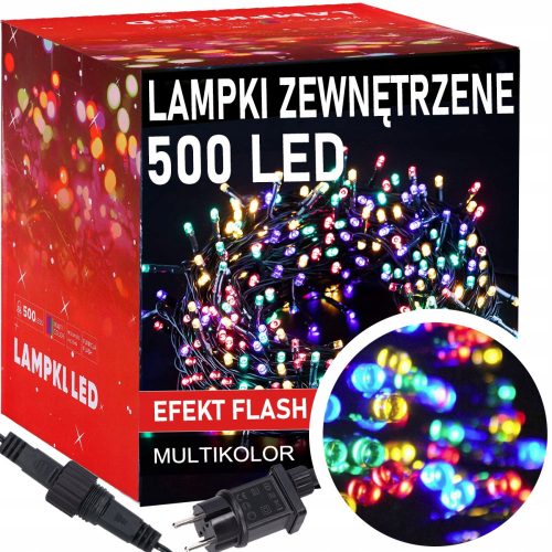 Karácsonyi fények - Karácsonyfa lámpák a karácsonyfa 500 LED flash színéhez