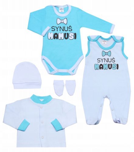 Baba szett - Layette egy újszülött számára a kórházba 62 pamut 100%