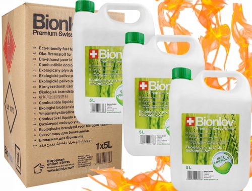 Tüzelőanyag bio kandallóhoz - BIONLOV 15L BIOFINFIN -Finom és Biokolin PZH!