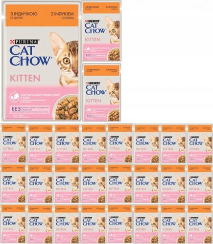  PURINA CAT CHOW cica pulykával és cukkinivel 26x85g