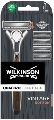  Wilkinson Quattro Essential 4 patronos borotva 5 db.