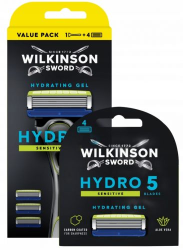  Wilkinson Hydro 5 Sensitive borotva, 1+8 patron