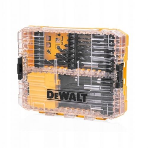  DeWalt DT70768 fúró- és bitkészlet 57 db, sárga