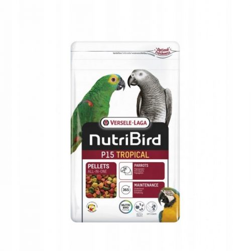 Takarmány egzotikus madarak - VL Nutribird P15 trópusi 1 kg -os granulátum