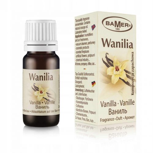  VANILLA illatolaj Vanília Illatösszetétel 7ml BAMER