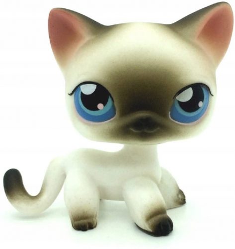  LPS Littlest Pet Shop macska és kutya #125 1db