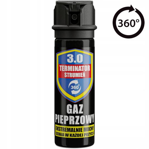 Könny spray - Antibanda paprika gázterminátor 360 ° 50 ml