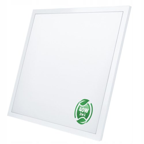 Flush -szerelt LED -panel: 60x60cm 40W